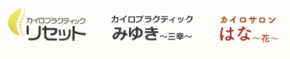 リセット 三幸 はな | 広島県尾道市 美ノ郷町 向島 府中市のカイロプラクティック